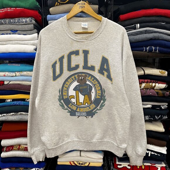 Vintage 90s University Of California Los Angeles UCLA Bruins Sweatshirt - Picture 1 of 2